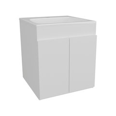 Tuhome Bathroom Vanity Meka 45 White MDF