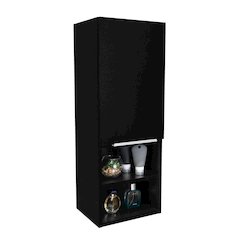 Mila Medicine Cabinet Black MDF