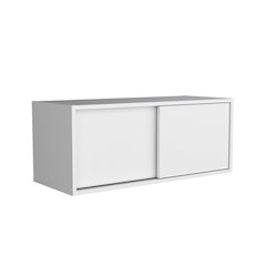 Note 32"W x 13" H Wall Cabinet White MDF