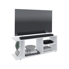 Goodwood Tv Stand White MDF