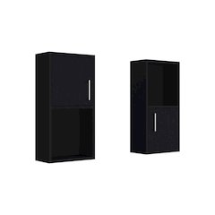 Oba Medicine Cabinet Black MDF