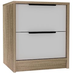 Kaia Nightstand White / Pine MDF