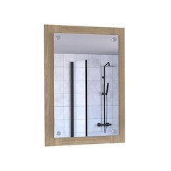 Sima Bookcase Light Gray MDF