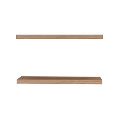 Ecco 31.5" Wide Floating Shelves Set of 2 Pine MDF
