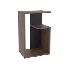 Portree Kitchen Island Black / Ibiza Marble MDF