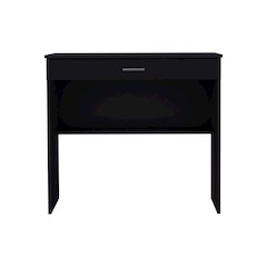 Computer Desk Black MDF