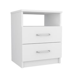 Napoles Nightstand White MDF