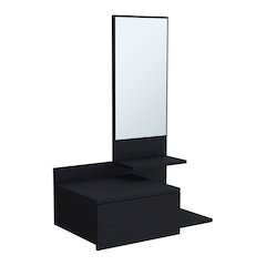 Vienna Floating Console Table Black Wengue MDF