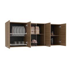Superior 150 Wall Cabinet Natural Oak MDF