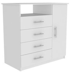 Milan Medicine Cabinet White MDF
