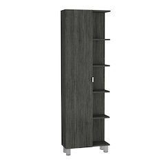 Urano Linen Cabinet Smokey Oak MDF