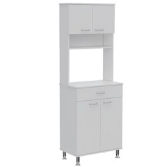 Della 60 Pantry White MDF