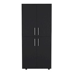 Hazel Armoire Black MDF