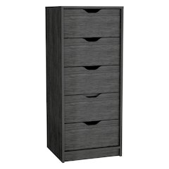 Basilea Tall Dresser Smokey Oak MDF