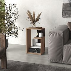 Oiwa Computer Desk Light Gray MDF