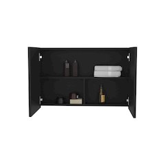 Bouti Medicine Cabinet Black Wengue MDF