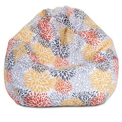 Majestic Home Goods Large Bean Bag Blooms Citrus