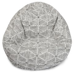 Majestic Home Goods Large Bean Bag Charlie Gray
