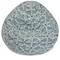 Majestic Home Goods Large Bean Bag Charlie Emerald