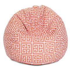 Majestic Home Goods Large Bean Bag Towers Orange