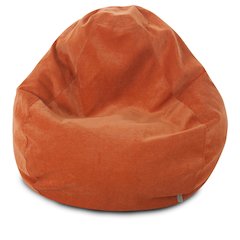 Majestic Home Goods Large Bean Bag Villa Orange
