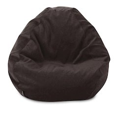 Majestic Home Goods Large Bean Bag Villa Storm