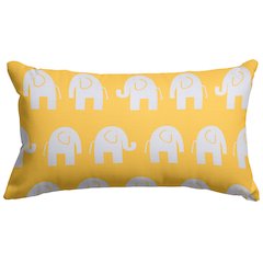 Majestic Home Goods Pillow 12x20 Ellie Yellow