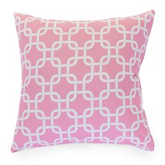 Majestic Home Goods Pillow 20x20 Links Soft Pink