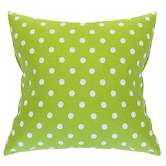Majestic Home Goods Pillow 20x20 Polka Dot (Small) Lime