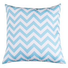 Majestic Home Goods Pillow 20x20 Chevron Blue