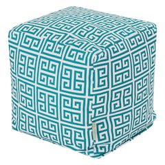 Majestic Home Goods Cube Pouf Towers Pacific