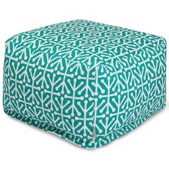 Majestic Home Goods Ottoman Pouf Aruba Pacific