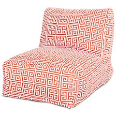 Majestic Home Goods Chair Lounger Towers Orange
