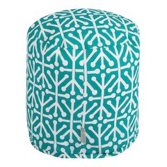 Majestic Home Goods Pouf Aruba Pacific