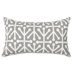 Majestic Home Goods Pillow 12x20 Aruba Gray