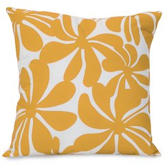 Majestic Home Goods Pillow 20x20 Plantation Yellow