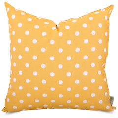 Majestic Home Goods Pillow 24x24 Ikat Dot Citrus