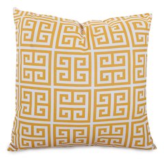 Majestic Home Goods Pillow 24x24 Towers Citrus