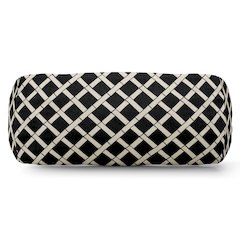 Majestic Home Goods Bolster Pillow Bamboo Black