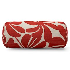 Majestic Home Goods Bolster Pillow Plantation Red