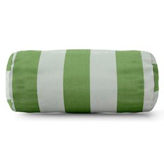 Majestic Home Goods Bolster Pillow Vertical Stripe Sage