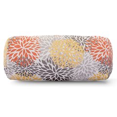 Majestic Home Goods Bolster Pillow Blooms Citrus
