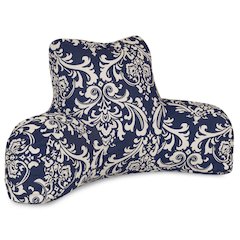 Majestic Home Goods Reading Pillow French Quarter Navy