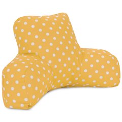 Majestic Home Goods Reading Pillow Ikat Dot Citrus