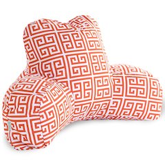 Majestic Home Goods Reading Pillow Towers Orange