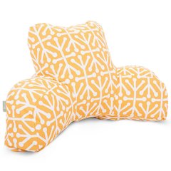 Majestic Home Goods Reading Pillow Aruba Citrus