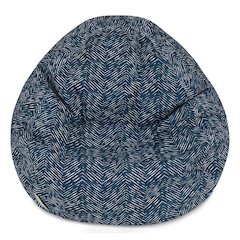 Majestic Home Goods Small Bean Bag South West Navy