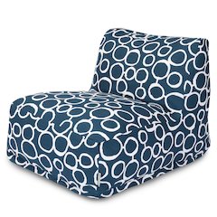 Majestic Home Goods Chair Lounger Fusion Navy