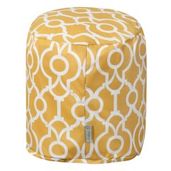 Majestic Home Goods Pouf Athens Citrus