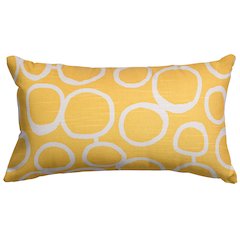 Majestic Home Goods Pillow 12x20 Fusion Yellow